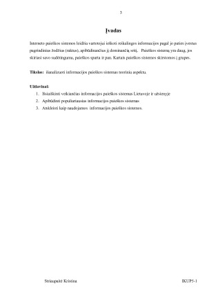 Informacijos paieškos sistemos. Paveikslėlis 3