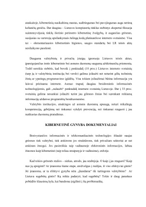 Kibernetinio saugumo iššūkiai ir valstybės informacinių sistemų apsaugos svarba. Paveikslėlis 3