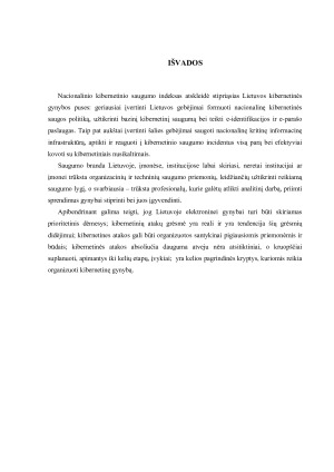 Kibernetinio saugumo iššūkiai ir valstybės informacinių sistemų apsaugos svarba. Paveikslėlis 8