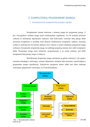 Kompiuterių programinė įranga ir jos paskirtis. Sisteminė programinė įranga. Taikomoji programinė įranga ir jos panaudojimas.. Paveikslėlis 4