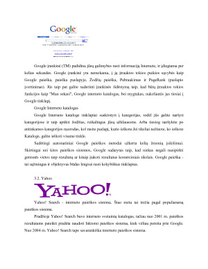 Paieškos sistemos ir jų rezultatai internete. Paveikslėlis 10