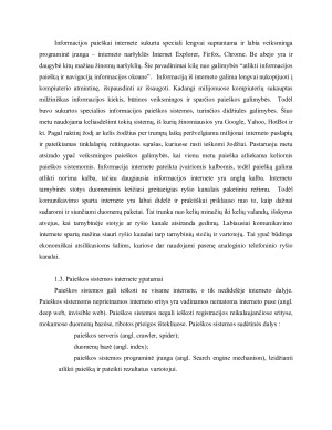 Paieškos sistemos ir jų rezultatai internete. Paveikslėlis 4