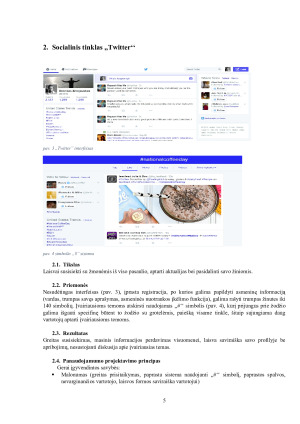 Pastebėti esamų interfeisų (ne)patogumai. Paveikslėlis 5