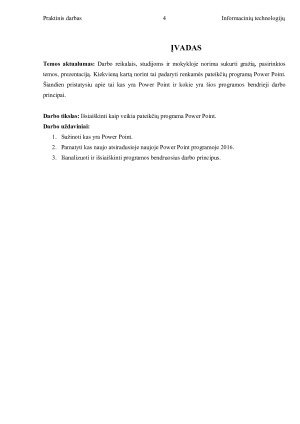 Pateikčių programa Power Point.. Paveikslėlis 4