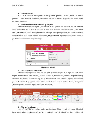 Pateikčių programa Power Point.. Paveikslėlis 8