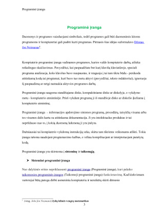 PROGRAMINĖ KOMPIUTERIO ĮRANGA. Paveikslėlis 3