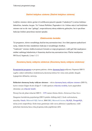 PROGRAMINĖ KOMPIUTERIO ĮRANGA. Paveikslėlis 9