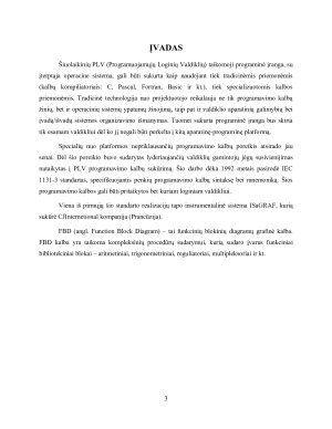 Programuojamieji loginiai valdikliai. Paveikslėlis 3