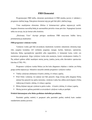 Programuojamieji loginiai valdikliai. Paveikslėlis 9
