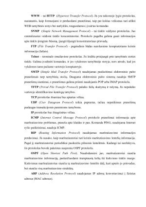 PROTOKOLŲ RINKINYS  TCPIP. Paveikslėlis 7