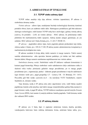 PROTOKOLŲ RINKINYS  TCPIP. Paveikslėlis 9