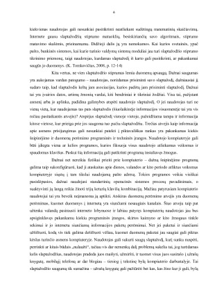 SLAPTAŽODŽIŲ PATIKIMUMASSAUGUMAS, SAUGIŲ SLAPTAŽODŽIŲ SUDARYMO PRINCIPAI IR METODAI, KOMBINATORINĖ PRIKLAUSOMYBĖ NUO NAUDOJAMO SIMBOLIŲ RINKINIO IR SIMBOLIŲ SKAIČIAUS. PROGRAMINĖS PRIEMONĖS – GENERATORIAI, SLAPTAŽODŽ. Paveikslėlis 6