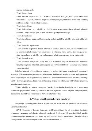 VEIKLOS TAISYKLIŲ IR JŲ TAIKYMO INFORMACINIŲ SISTEMŲ KŪRIME ANALIZĖ. Paveikslėlis 7