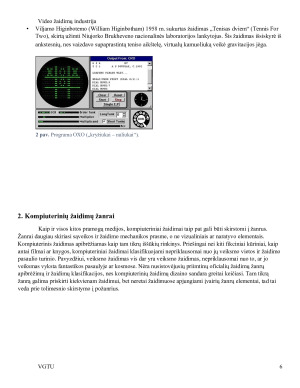 VIDEO ŽAIDIMŲ INDUSTRIJA. Paveikslėlis 6