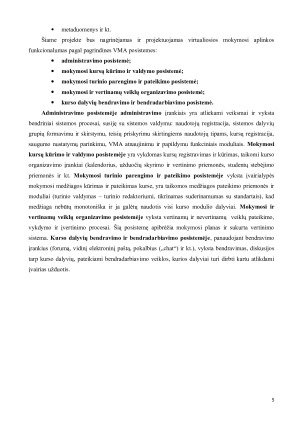 VIRTUALIOJI MOKYMOSI APLINKA. Paveikslėlis 5