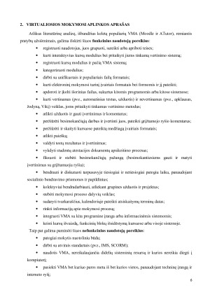 VIRTUALIOJI MOKYMOSI APLINKA. Paveikslėlis 6