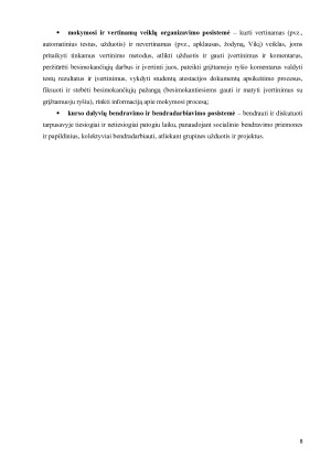 VIRTUALIOJI MOKYMOSI APLINKA. Paveikslėlis 8