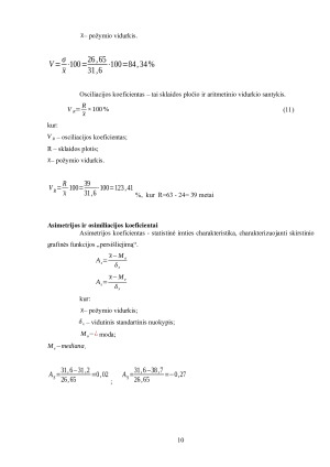 AB ,,LIFOSA“ DARBUOTOJŲ PASISKIRSTYMO ANALIZĖ. Paveikslėlis 10