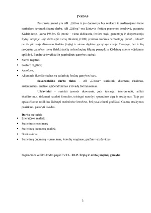 AB ,,LIFOSA“ DARBUOTOJŲ PASISKIRSTYMO ANALIZĖ. Paveikslėlis 3