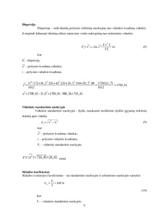 AB ,,LIFOSA“ DARBUOTOJŲ PASISKIRSTYMO ANALIZĖ. Paveikslėlis 9