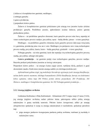 Atsargų apskaitos ypatumų analizė prekybos įmonėje. Paveikslėlis 6