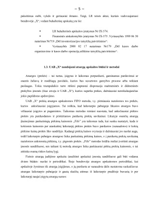 BUHALTERINĖS APSKAITOS PAŽINTINĖS PRAKTIKOS ATASKAITA. Paveikslėlis 6