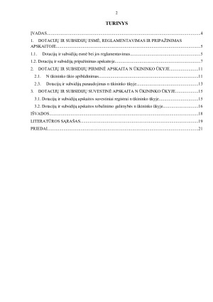 DOTACIJŲ IR SUBSIDIJŲ APSKAITA N ŪKININKO ŪKYJE. Paveikslėlis 2