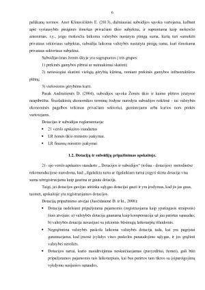 DOTACIJŲ IR SUBSIDIJŲ APSKAITA N ŪKININKO ŪKYJE. Paveikslėlis 6