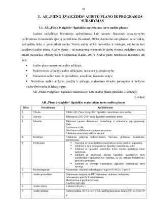 ILGALAIKIO MATERIALIOJO TURTO AUDITAS. Paveikslėlis 10