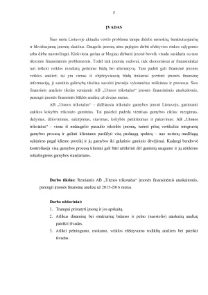 Įmonės apskaitos organizavimas ir finansinių ataskaitų analizė. Paveikslėlis 5