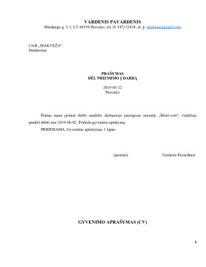 Įmonės dokumentų rengimo ir tvarkymo analizė. Paveikslėlis 8