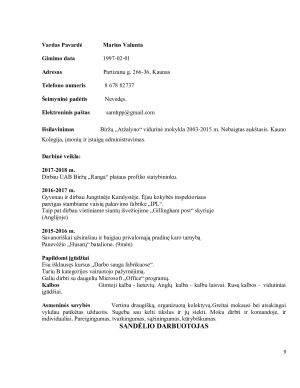 Įmonės dokumentų rengimo ir tvarkymo analizė. Paveikslėlis 9