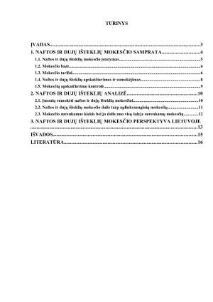 NAFTOS IR DUJŲ IŠTEKLIŲ MOKESTIS IR JO PRAKTINIO TAIKYMO YPATUMAI. Paveikslėlis 2