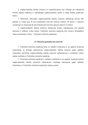 NAFTOS IR DUJŲ IŠTEKLIŲ MOKESTIS IR JO PRAKTINIO TAIKYMO YPATUMAI. Paveikslėlis 9