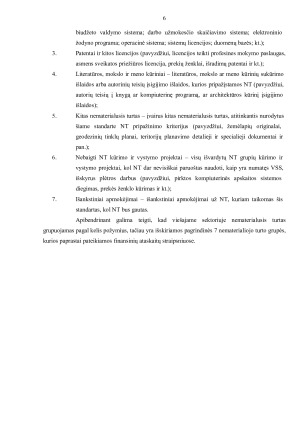 NEMATERIALIOJO TURTO APSKAITOS TVARKOS APRAŠAS. Paveikslėlis 6