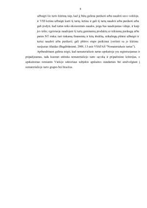 NEMATERIALIOJO TURTO APSKAITOS TVARKOS APRAŠAS. Paveikslėlis 8