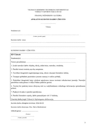 Pajamų apskaita ir informacijos apie ją panaudojimas veiklos procesui valdyti „X“ įmonėje. Paveikslėlis 3