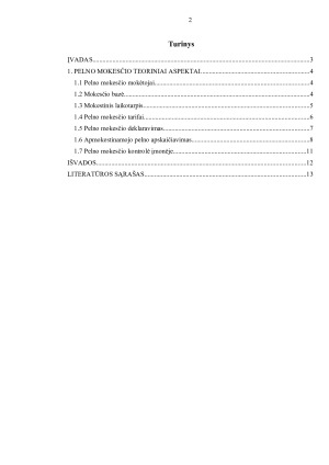 PELNO MOKESČIO KONTROLĖ ĮMONĖJE. Paveikslėlis 2