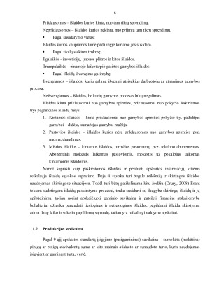 PIENO GAMYBOS IŠLAIDŲ IR PRODUKCIJOS SAVIKAINOS KALKULIAVIMAS. Paveikslėlis 6