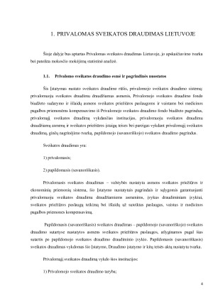 PRIVALOMOJO SVEIKATOS DRAUDIMO ĮMOKŲ TEISINIO REGLAMENTAVIMO AKTUALIJOS. Paveikslėlis 4