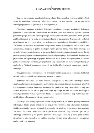 SĄNAUDŲ AUDITAS. Paveikslėlis 8