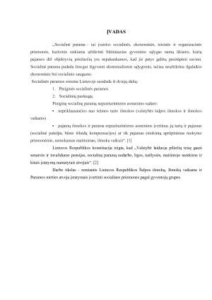 SOCIALINĖS PARAMOS PRIEMONIŲ VERTINIMAS GYVENTOJŲ GRUPĖMS. Paveikslėlis 3