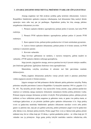 UAB „Printera“ atsargų apskaitos metodų analizė. Paveikslėlis 7