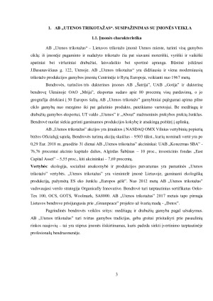 UAB „UTENOS TRIKOTAŽAS“ ILGALAIKIO MATERIALIOJO TURTO AUDITAS. Paveikslėlis 3