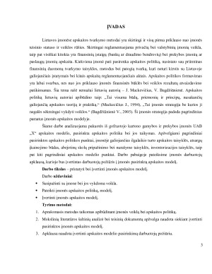 UAB „X“ APSKAITOS MODELIS. Paveikslėlis 3