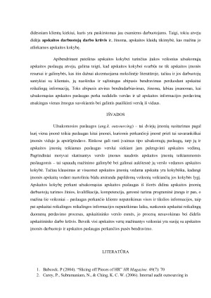 Veiksniai turintys įtakos užsakomąsias apskaitos paslaugas teikiančių įmonių vedamos apskaitos  kokybei. Paveikslėlis 7