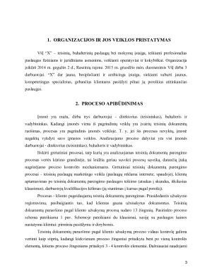 VŠĮ ,,X” TEISINIŲ DOKUMENTŲ PARENGIMO PROCESO VERTINIMAS. Paveikslėlis 3