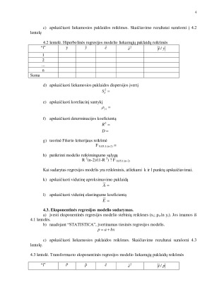 Vienmatės netiesinės regresijos modeliai. Paveikslėlis 4