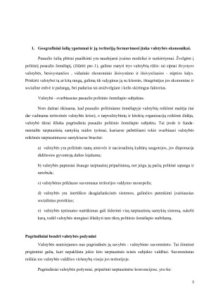 Išsivysčiusių šalių klasifikacijos ypatumų ir teritorinio pasiskirstymo analizė. Paveikslėlis 3
