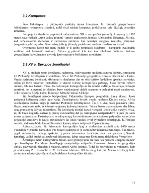 Geografijos mokslo raida Europoje viduramžiais. Paveikslėlis 10
